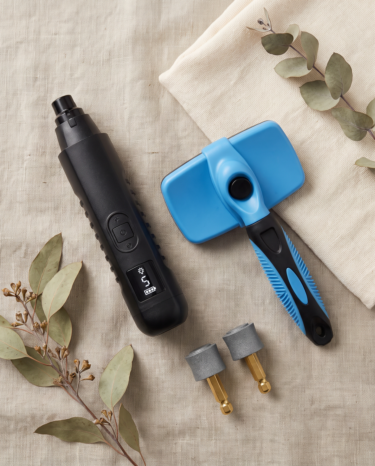 Quiet Grinder and Undercoat Brush kit
